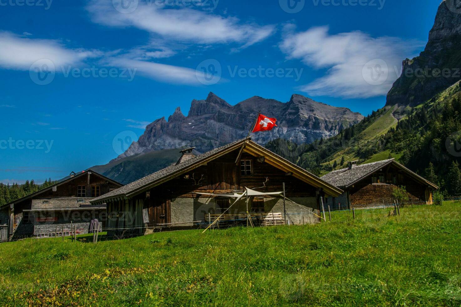 swiss alps landscape photo