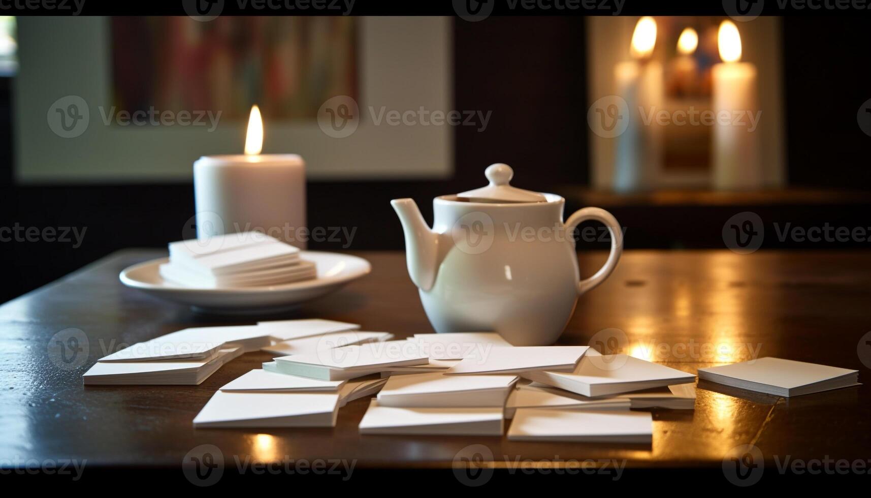 caliente bebidas y leer libros en comodidad generado por ai foto