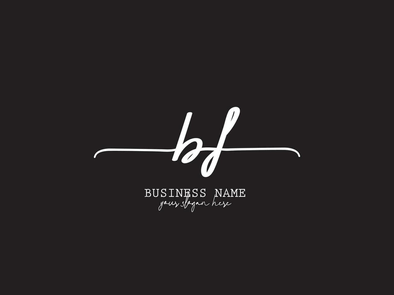 Floral Bl Signature Logo, Initial Letter BL Logo Icon and Branding vector