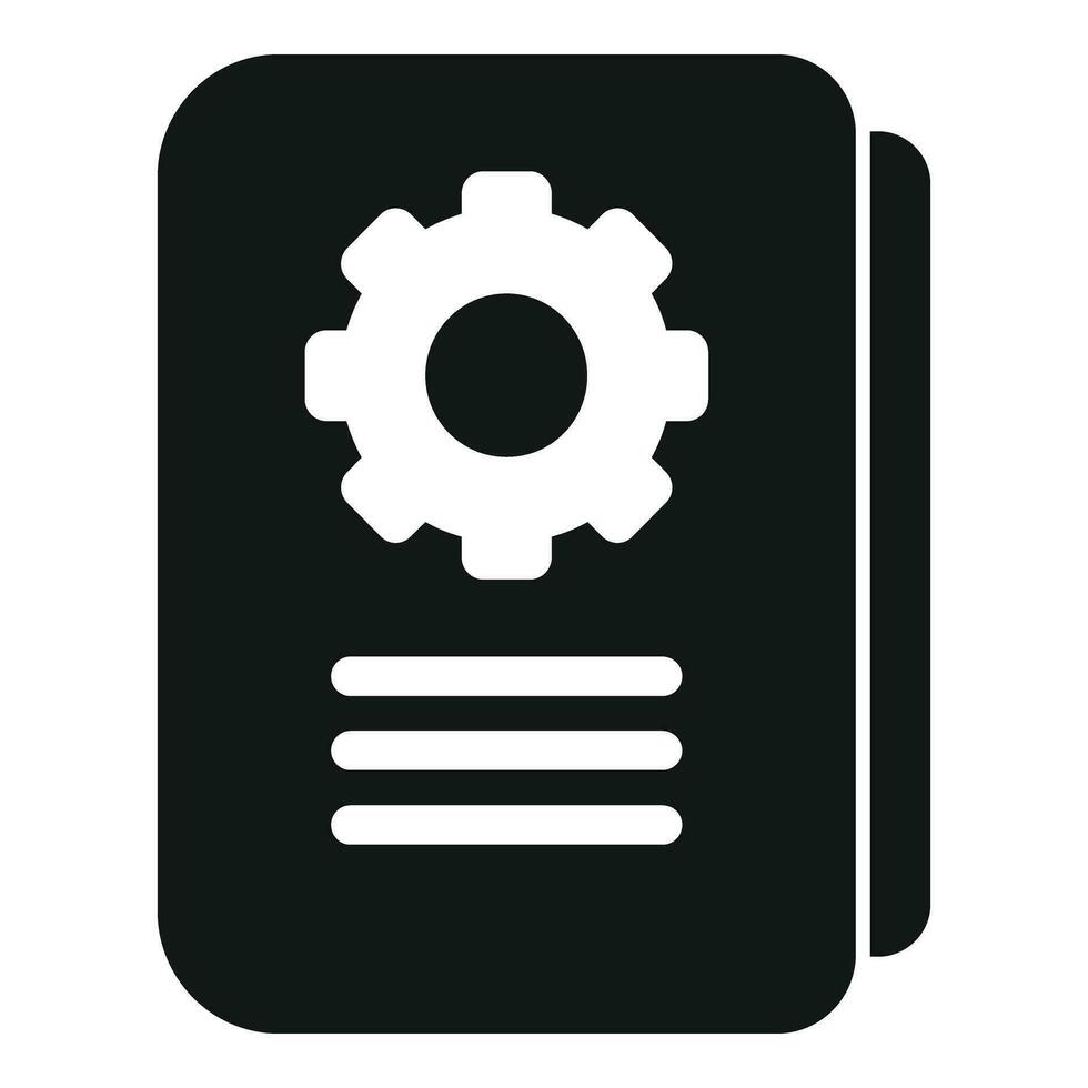 Mentor graph realization icon simple vector. Goal ability vector