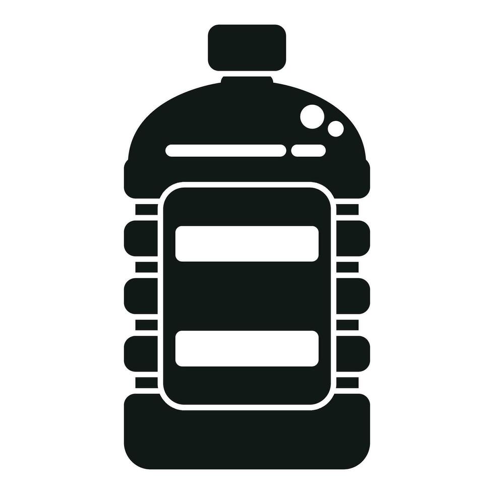 Shop kerosene bottle icon simple vector. Fuel energy heater vector
