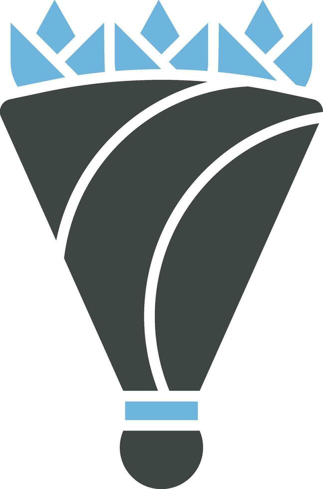 Bouquet icon vector image. Suitable for mobile apps, web apps and print media.