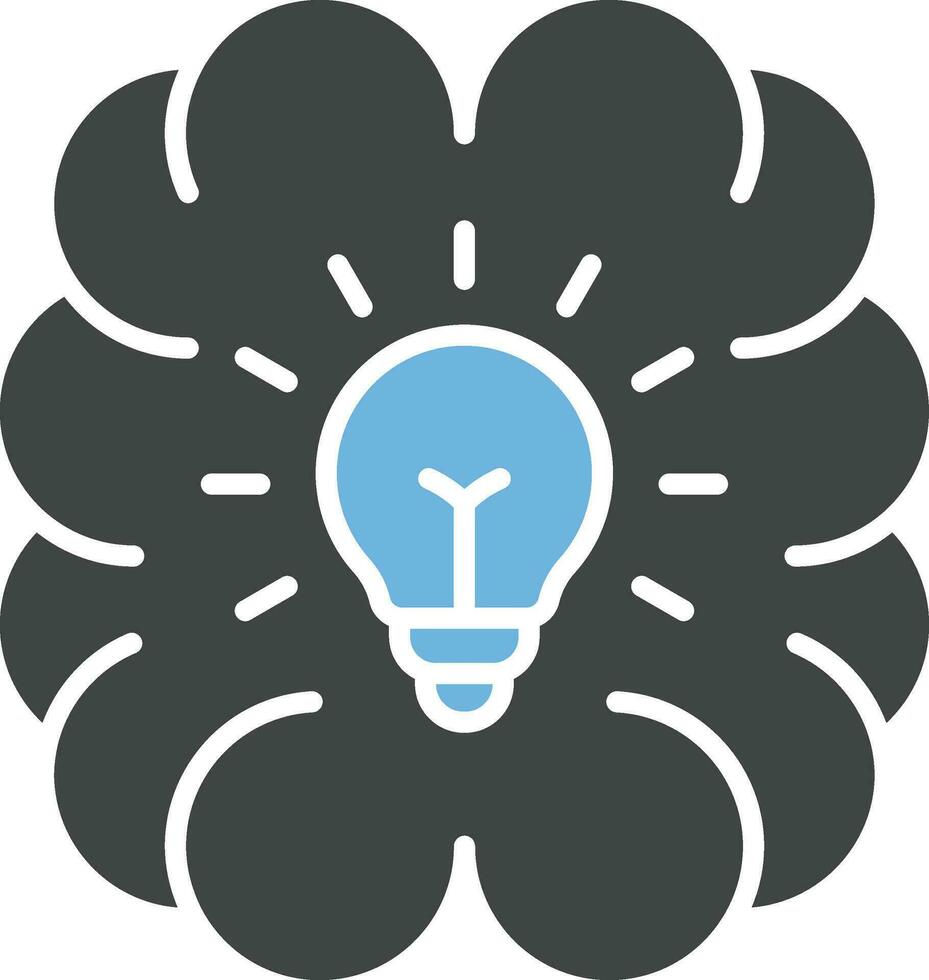 Brainstorming icon vector image. Suitable for mobile apps, web apps and print media.