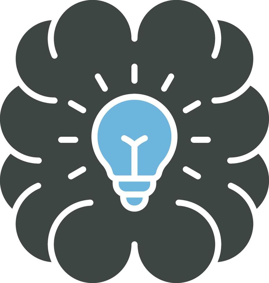 Brainstorming icon vector image. Suitable for mobile apps, web apps and print media.