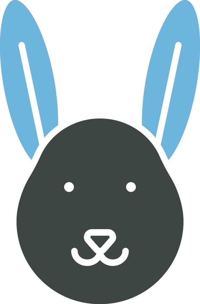 Bunny icon vector image. Suitable for mobile apps, web apps and print media.