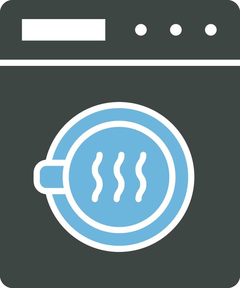 Dryer icon vector image. Suitable for mobile apps, web apps and print media.