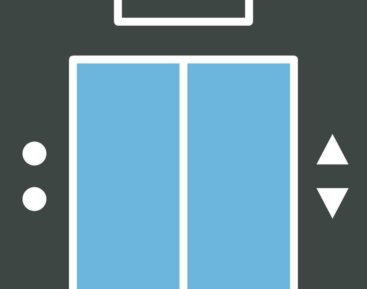 Elevator icon vector image. Suitable for mobile apps, web apps and print media.