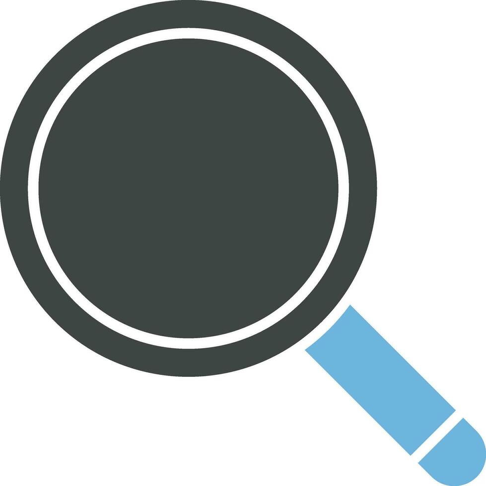 Magnifying Glass icon vector image. Suitable for mobile apps, web apps and print media.