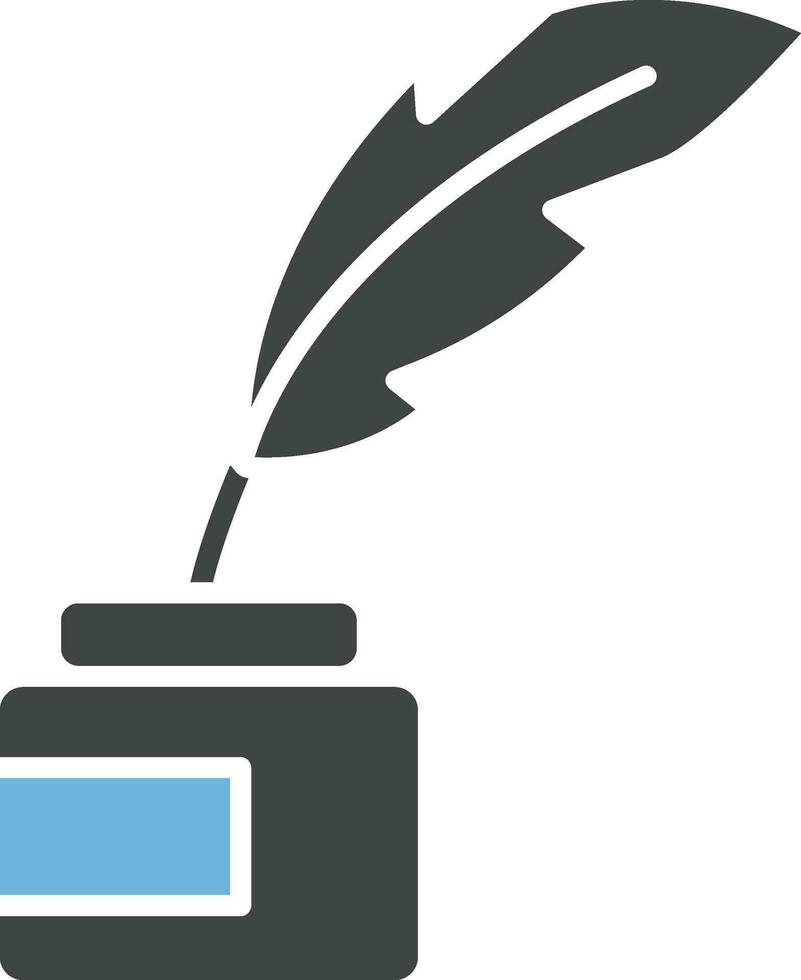 Quill icon vector image. Suitable for mobile apps, web apps and print media.