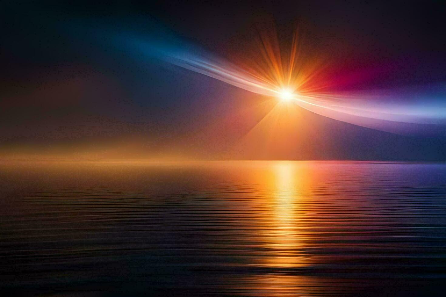 sunrise over the ocean, sunrise, sunrise over the ocean, sunrise over the ocean, sunrise. AI-Generated photo
