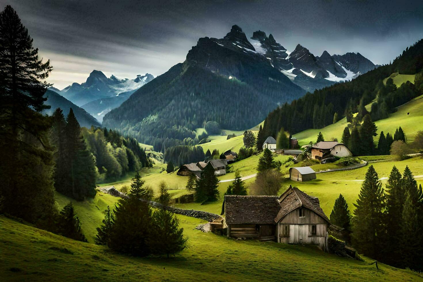 the alps, switzerland, person, person, person, alps, switzerland,. AI-Generated photo