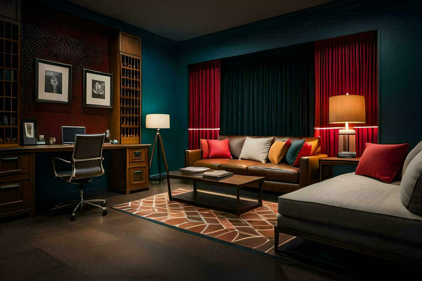 the suite at the westin los angeles. AI-Generated photo