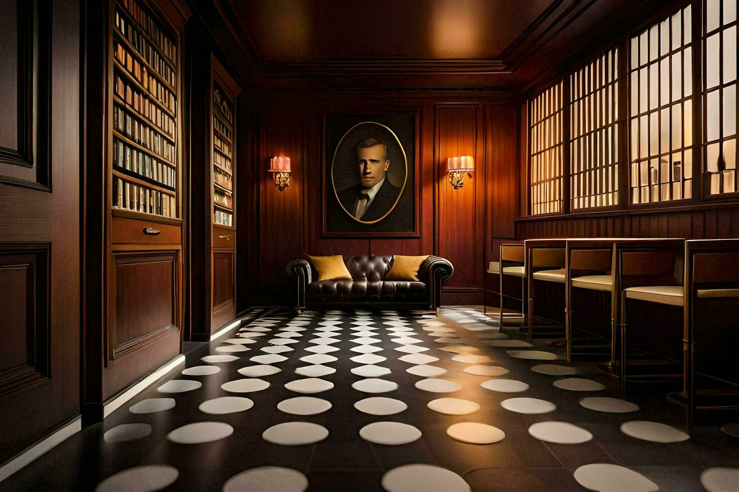 the bar at the bar at the bar at the bar at the bar at the bar at the. AI-Generated photo