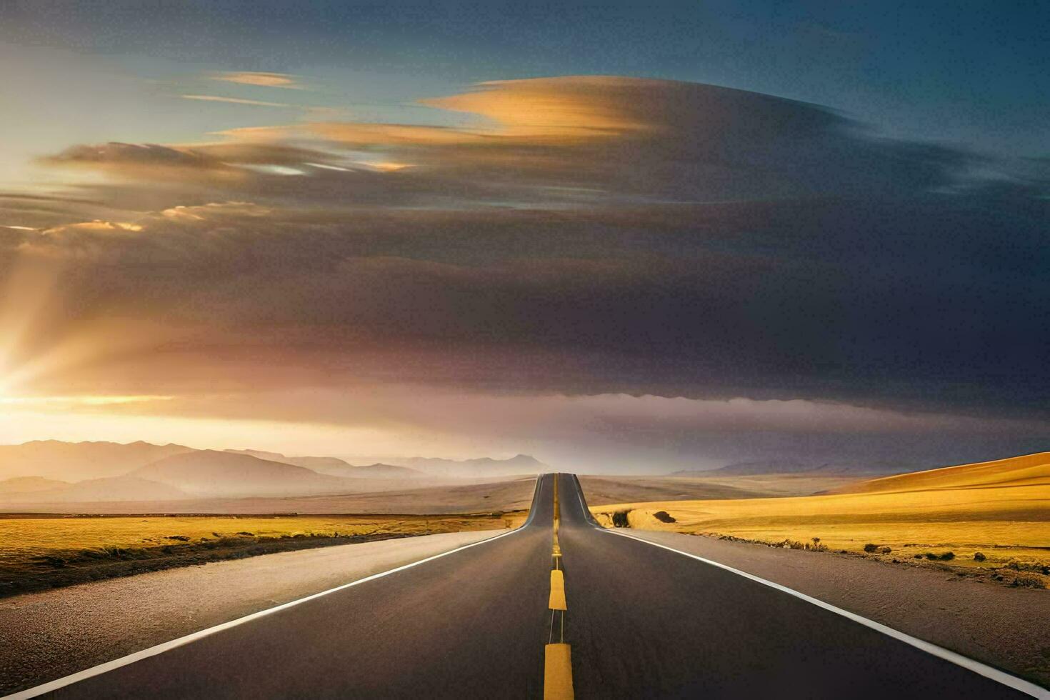 the road to success is paved with good intentions. AI-Generated photo