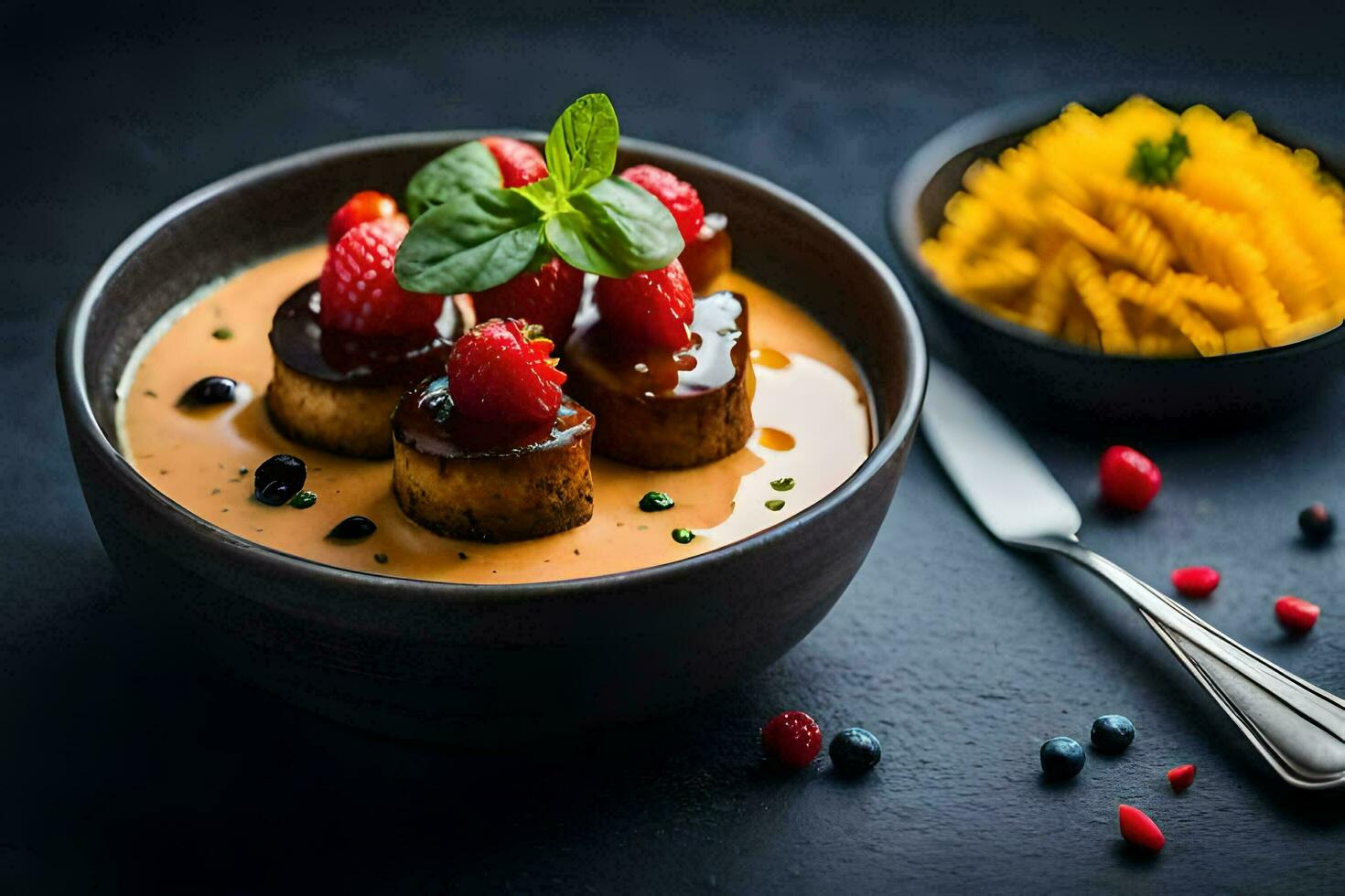 the best food in the world. AI-Generated photo