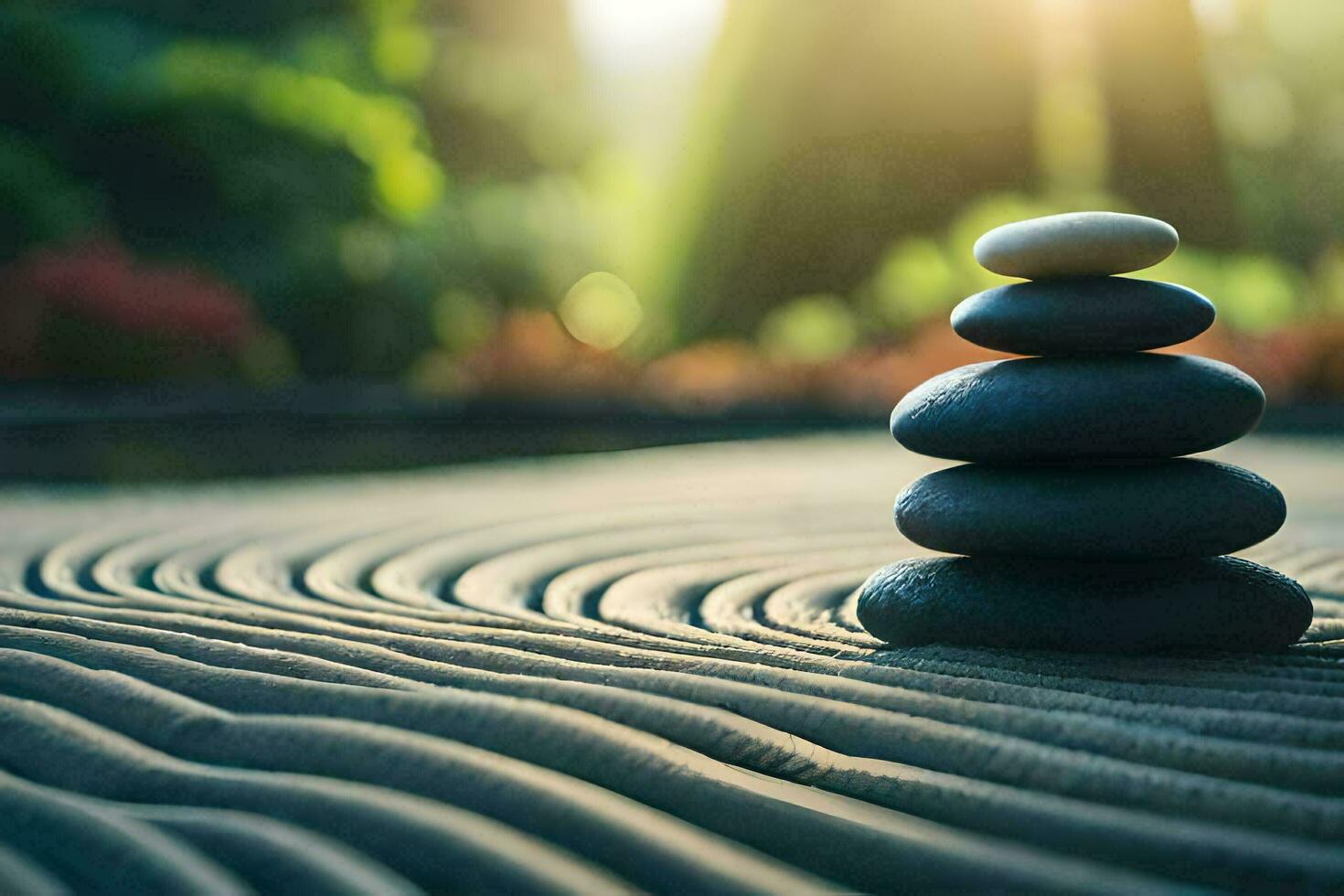 zen garden, zen garden, zen garden stock photos and pictures. AI-Generated