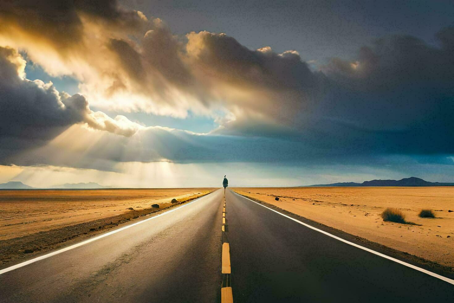 the road to success is paved with good intentions. AI-Generated photo