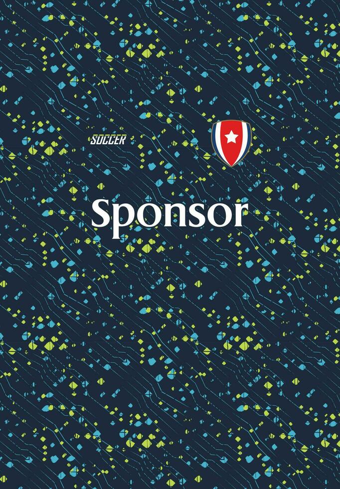 Soccer jersey design for sublimation, sport t shirt design, Sublimation Sports Apparel Designs vector