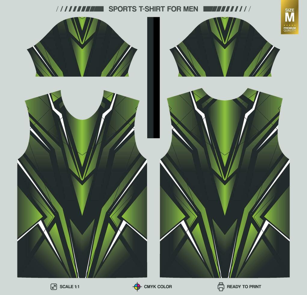 Listo a impresión Deportes camiseta vector