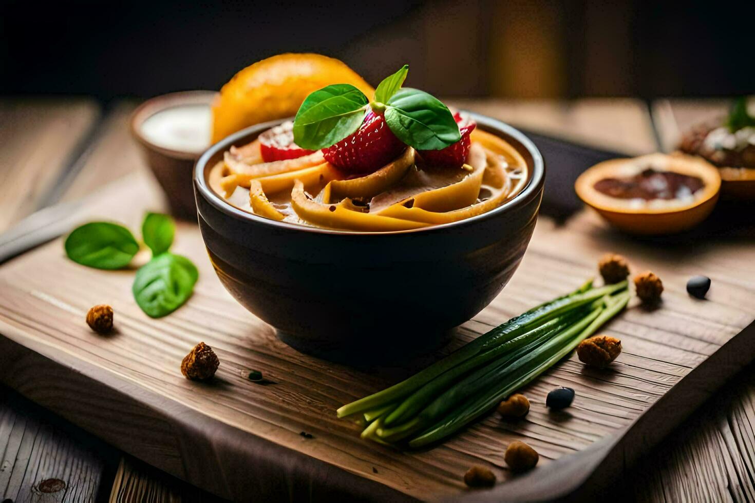 the best food in the world. AI-Generated photo
