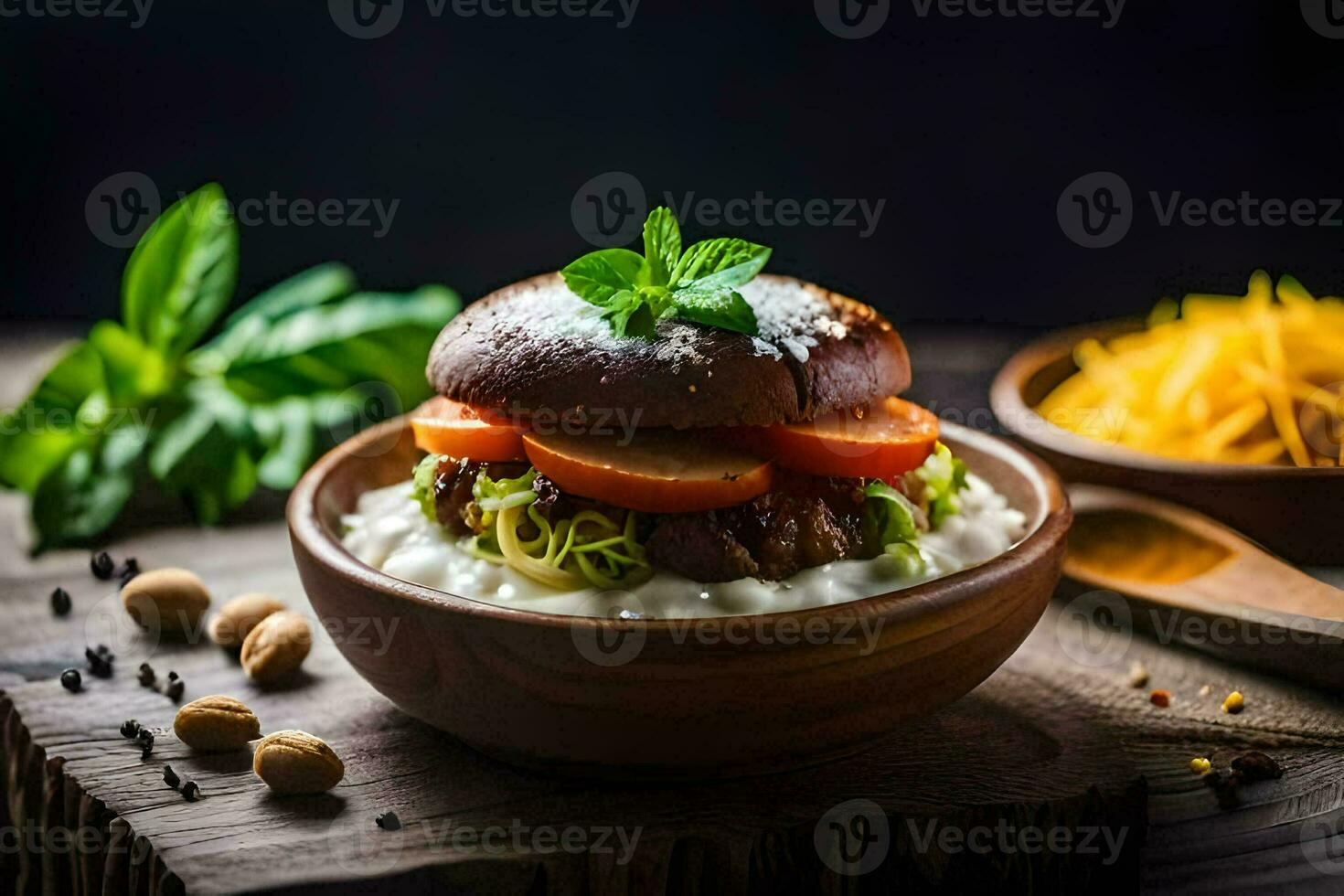 the best burgers in the world. AI-Generated photo