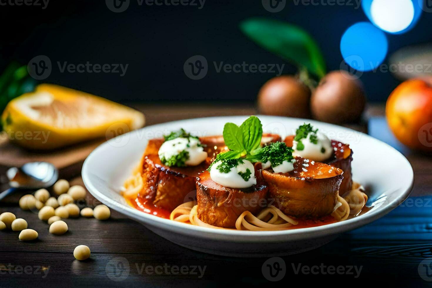 the best food in the world is in the kitchen. AI-Generated photo