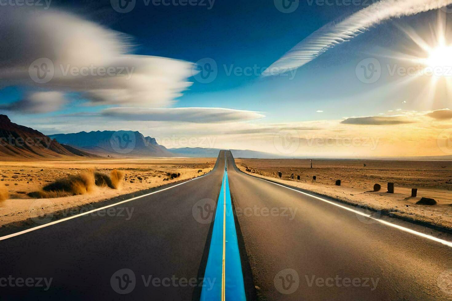 the road to success is paved with good intentions. AI-Generated photo