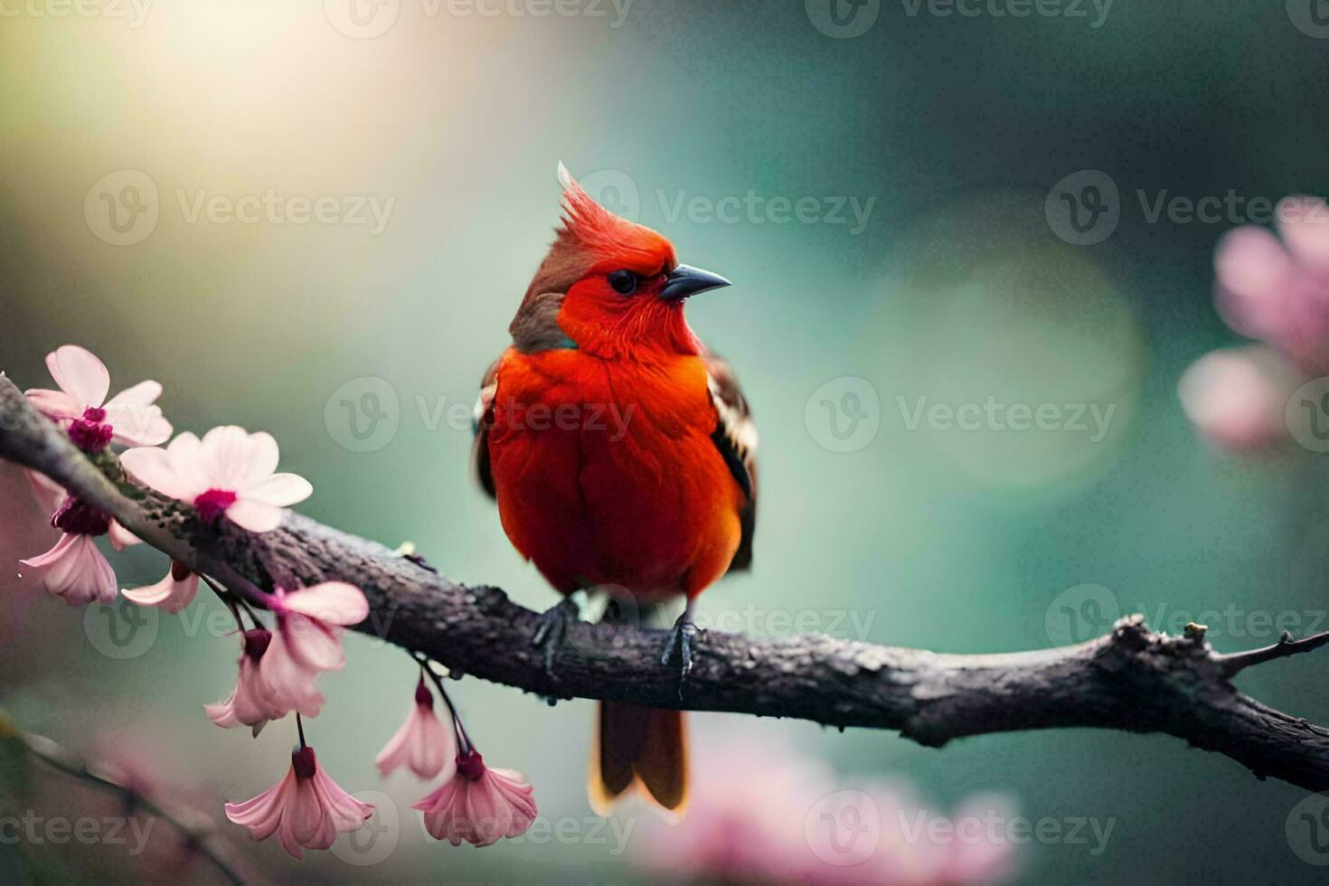 photo wallpaper the sky, bird, flowers, the bird, the bird, the bird, the. AI-Generated