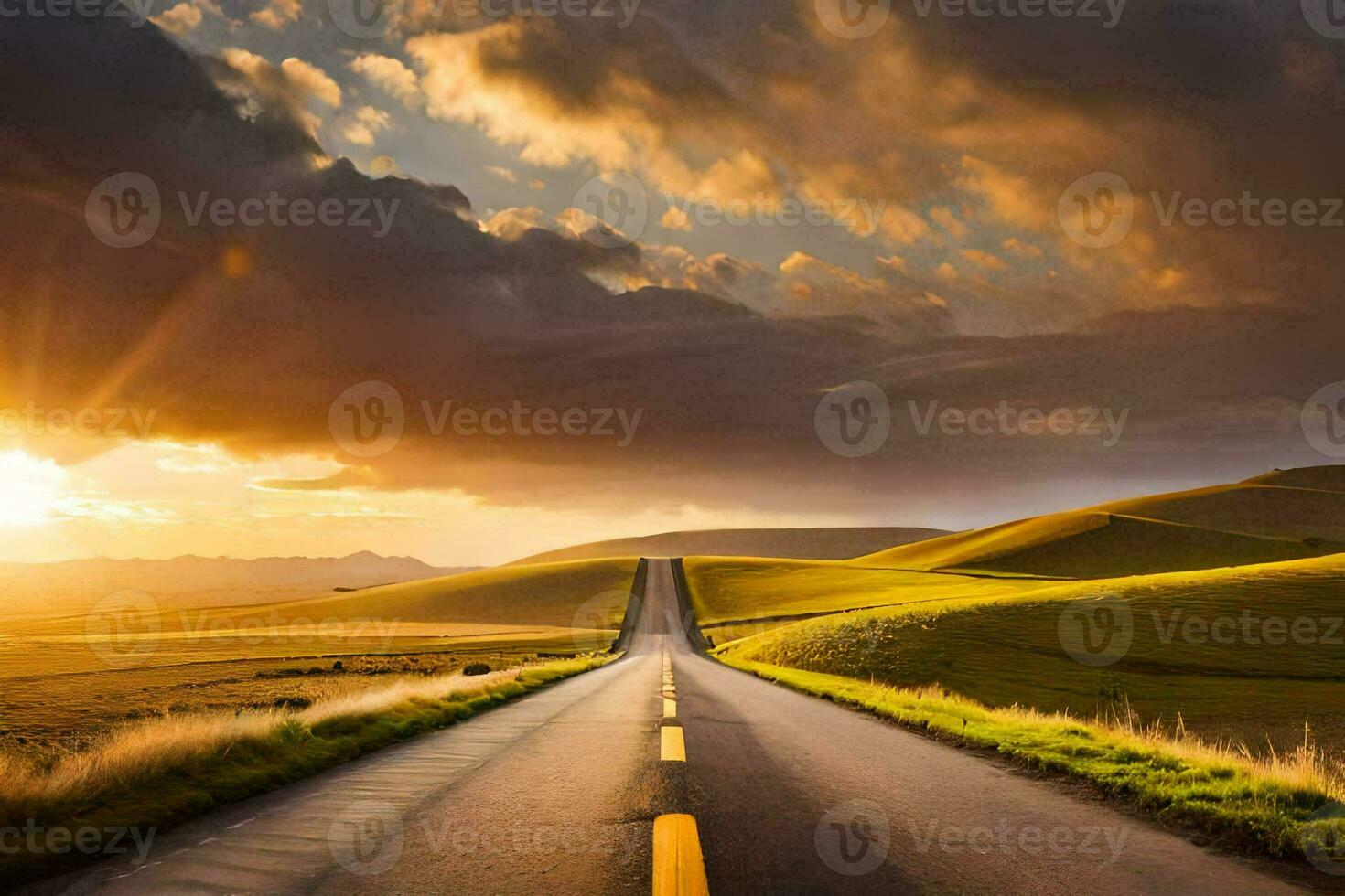 the road to success is paved with good intentions. AI-Generated photo