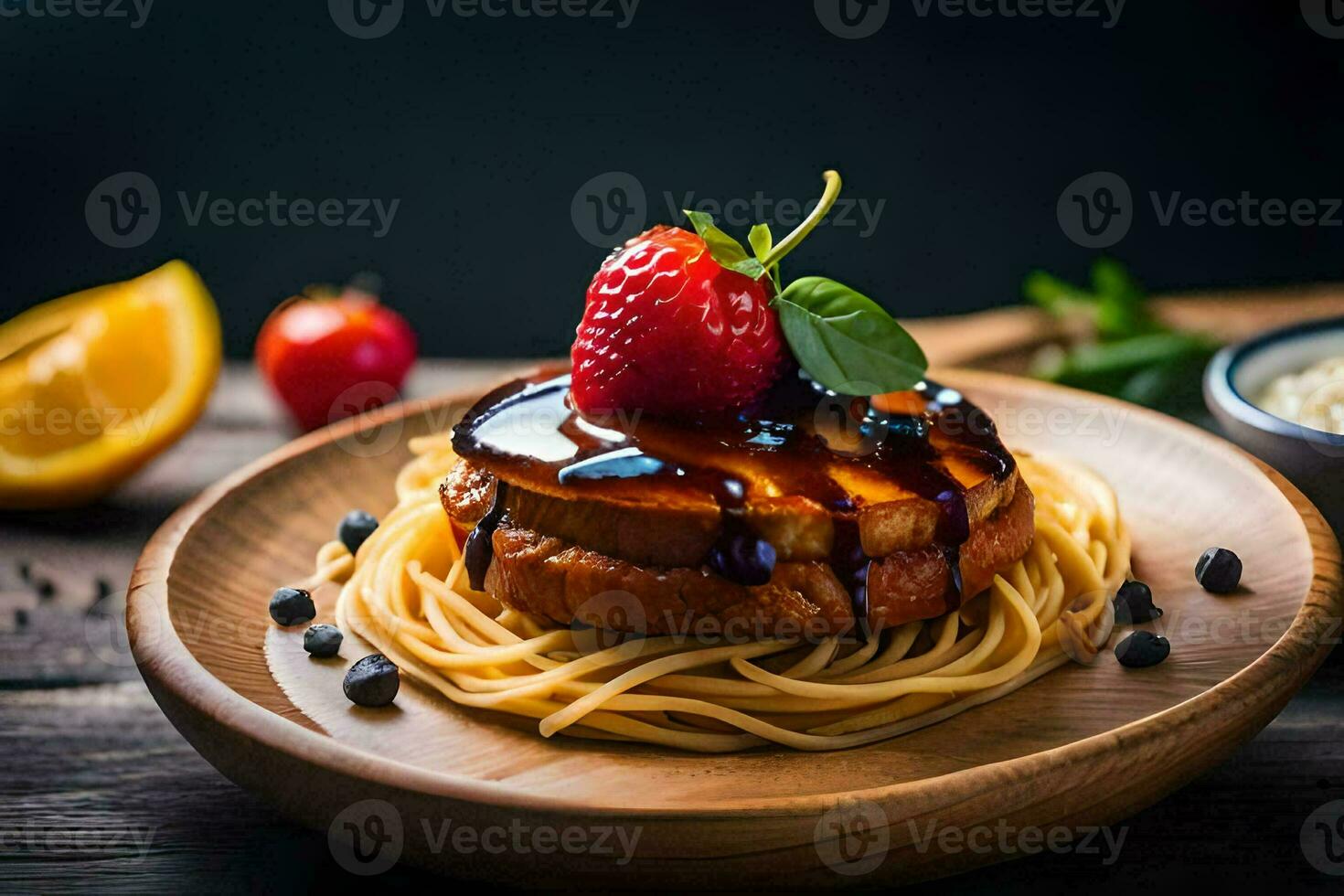 the food of the future is here. AI-Generated photo