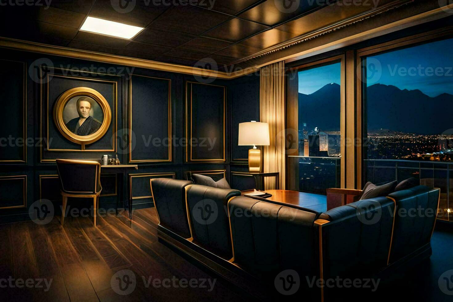 the suite at the venetian hotel in las vegas. AI-Generated photo