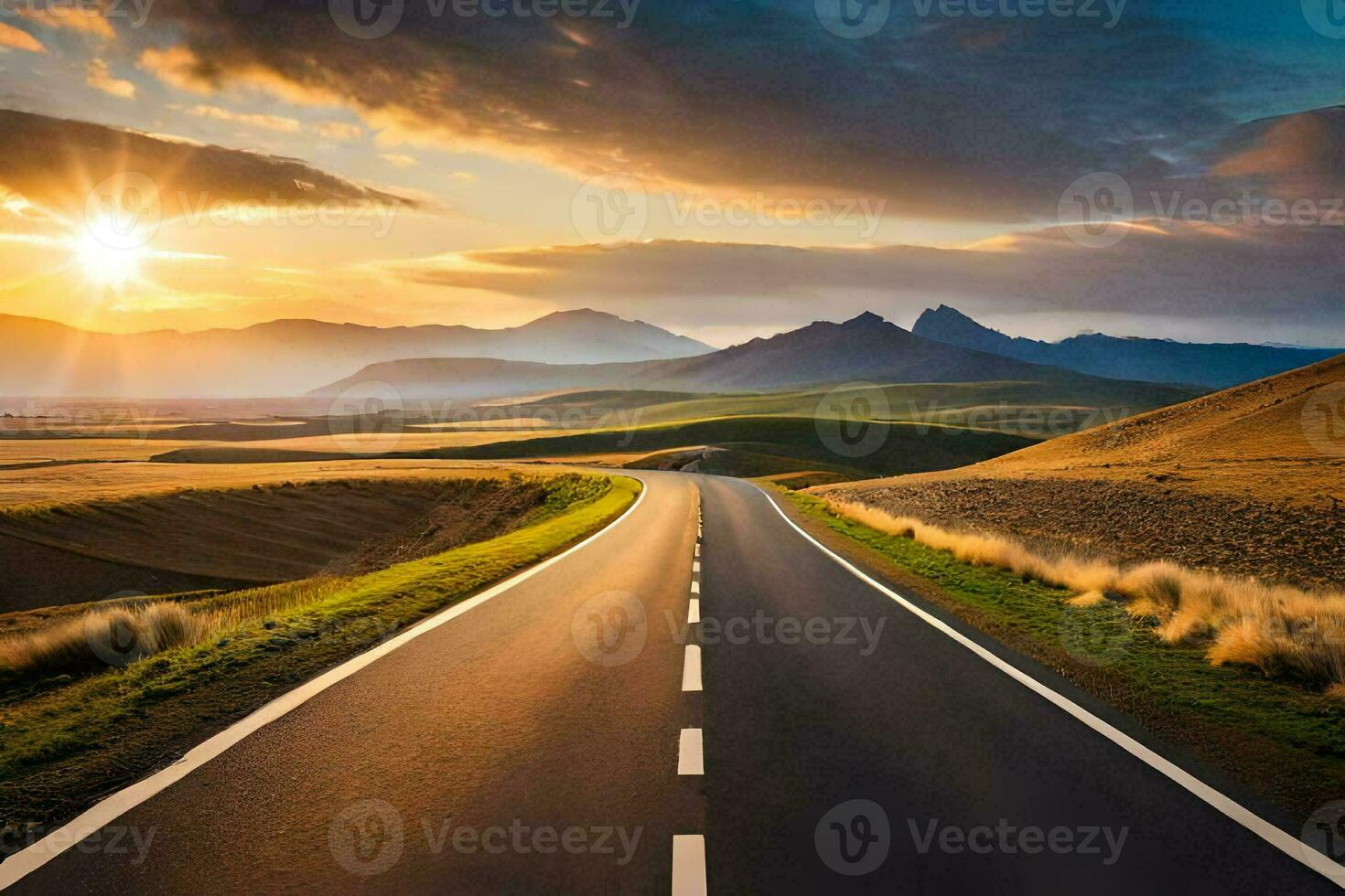 the road to success is paved with good intentions. AI-Generated photo