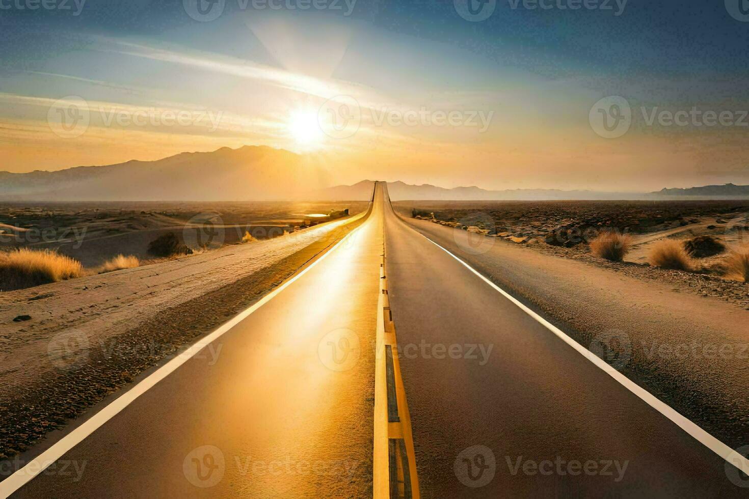 the road to success is paved with good intentions. AI-Generated photo