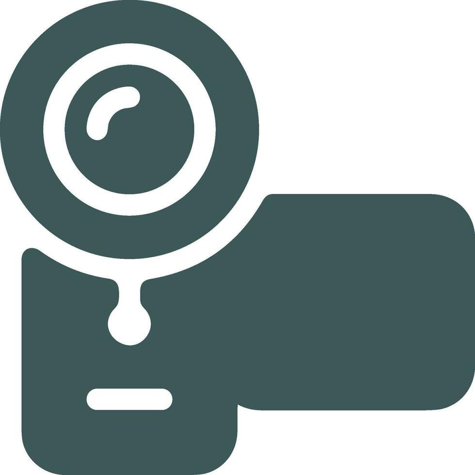 Camera photography icon symbol vector image. Illustration of multimedia photographic lens graphic design image