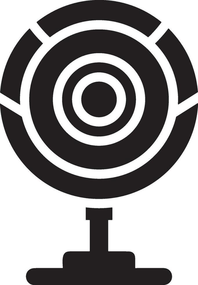 Camera photography icon symbol vector image. Illustration of multimedia photographic lens graphic design image