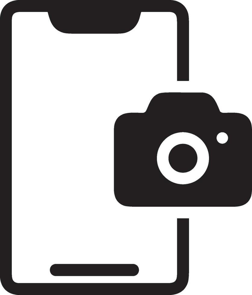 Camera photography icon symbol vector image. Illustration of multimedia photographic lens graphic design image