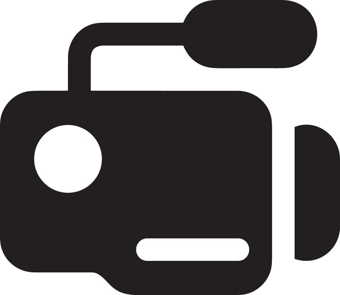 Camera photography icon symbol vector image. Illustration of multimedia photographic lens graphic design image