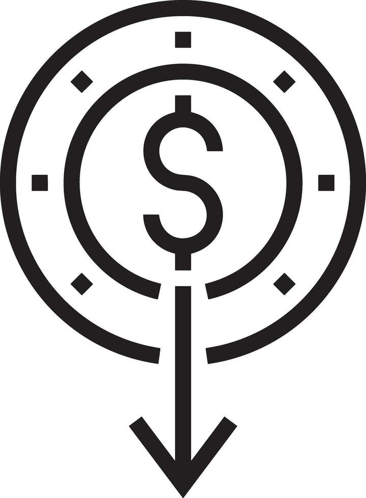 Money exchange payment icon symbol vector image. Illustration of the dollar currency coin graphic design image
