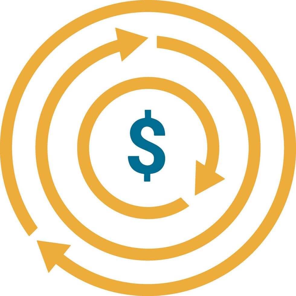 Money exchange payment icon symbol vector image. Illustration of the dollar currency coin graphic design image