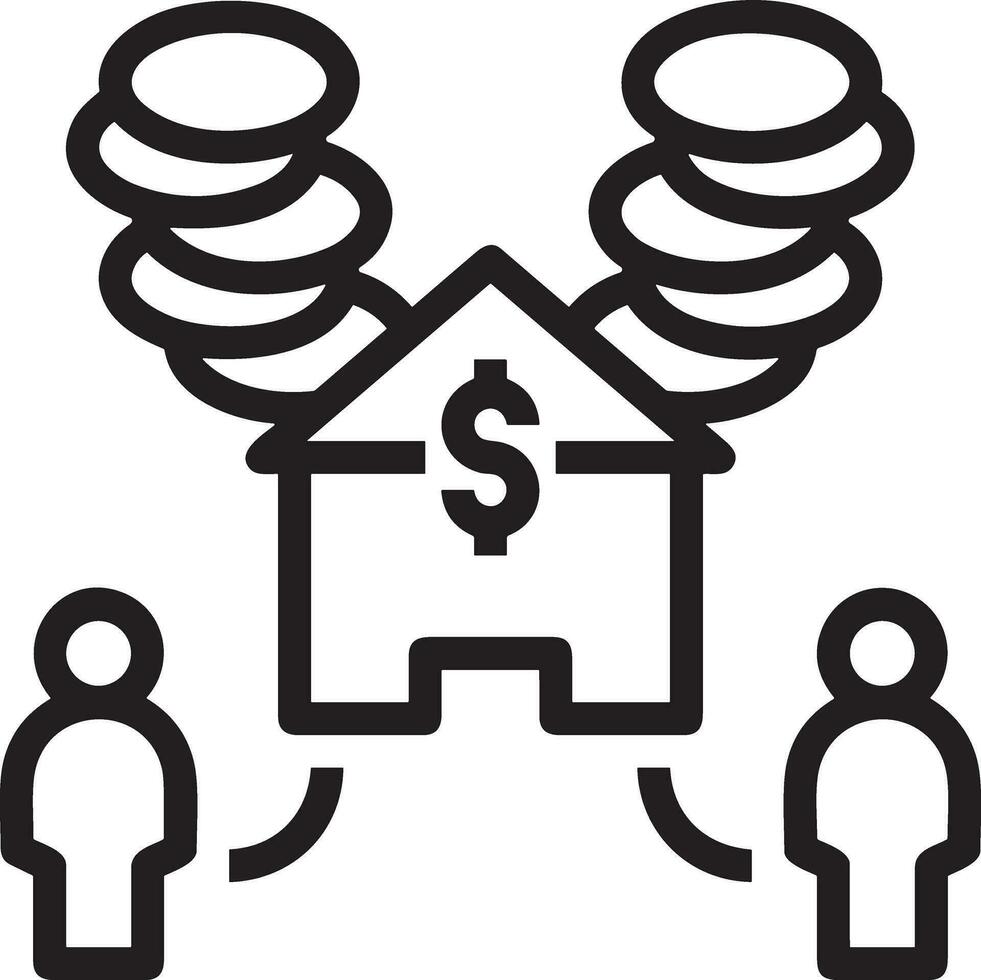 Money exchange payment icon symbol vector image. Illustration of the dollar currency coin graphic design image