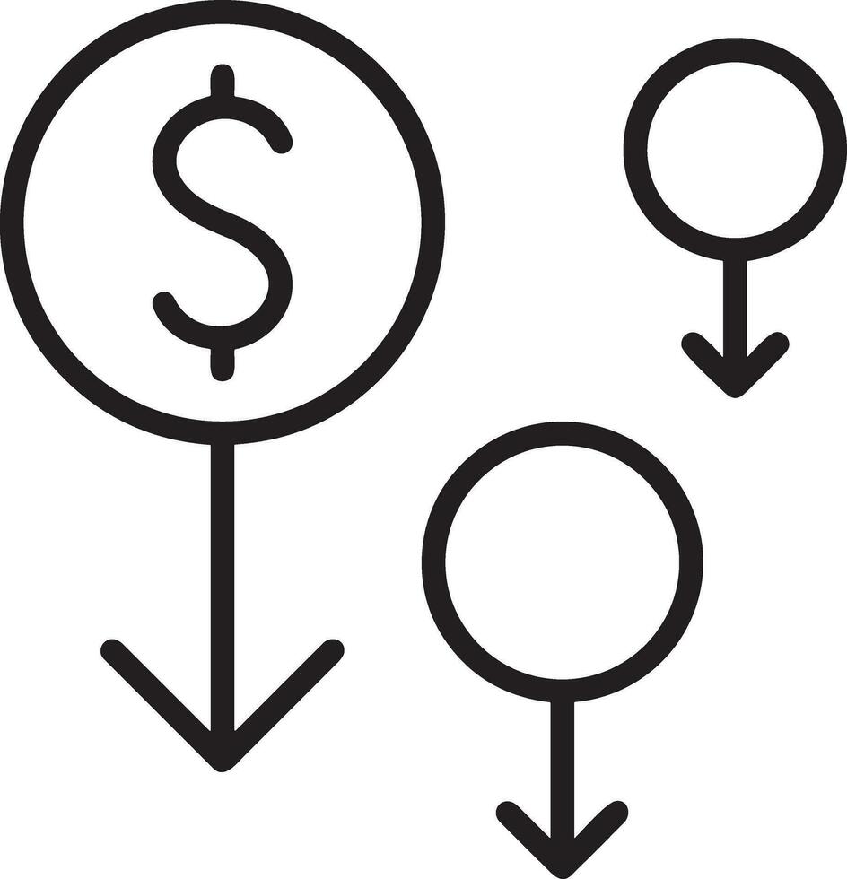 Money exchange payment icon symbol vector image. Illustration of the dollar currency coin graphic design image