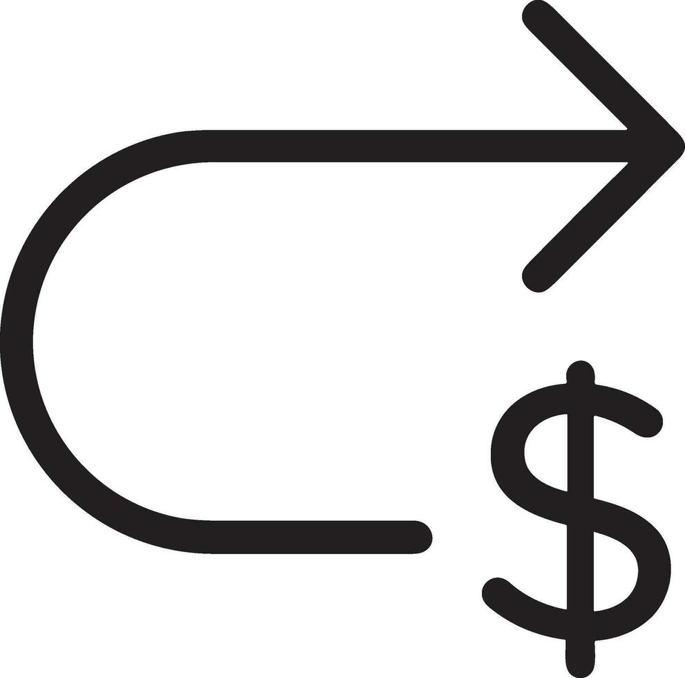 Money exchange payment icon symbol vector image. Illustration of the dollar currency coin graphic design image