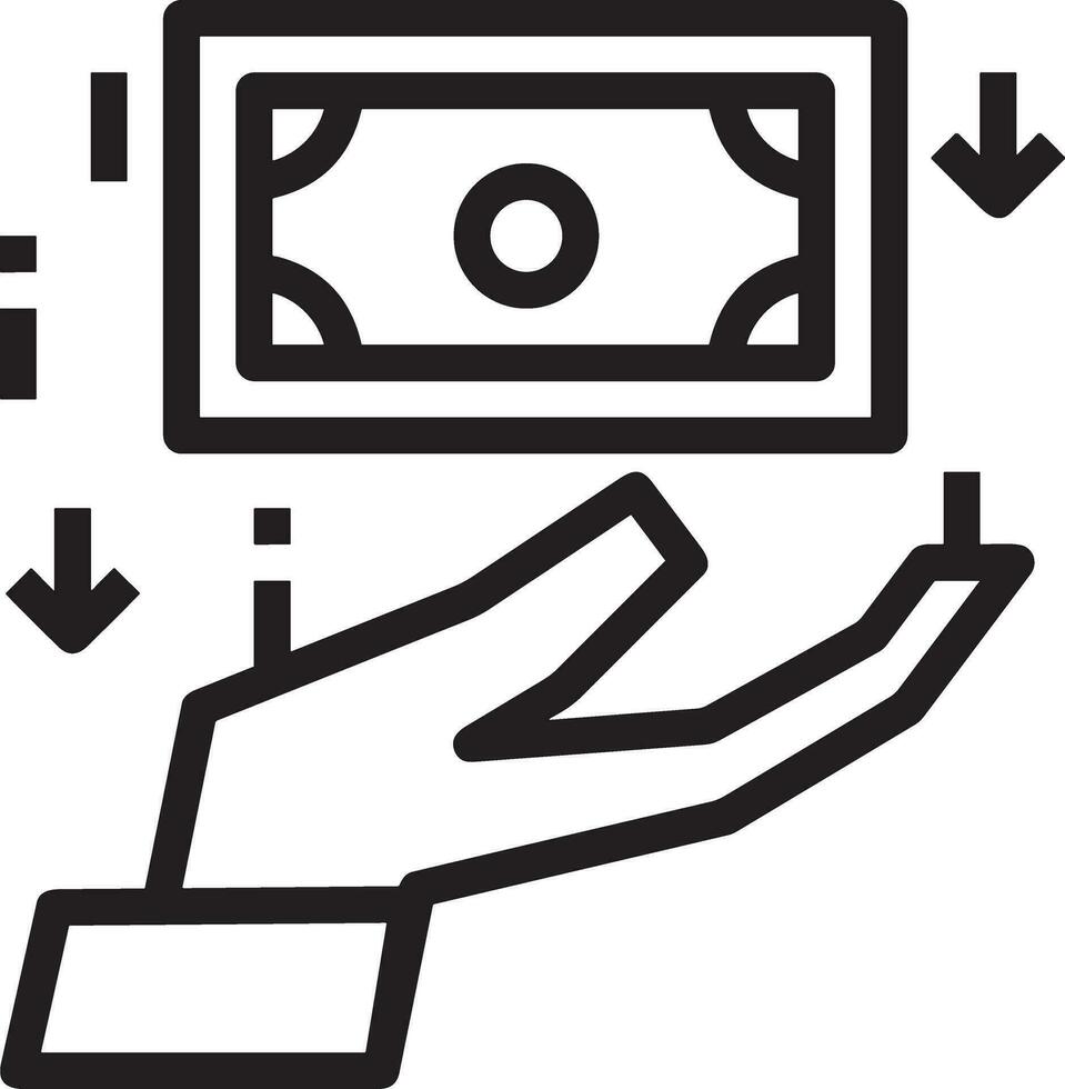 Money exchange payment icon symbol vector image. Illustration of the dollar currency coin graphic design image