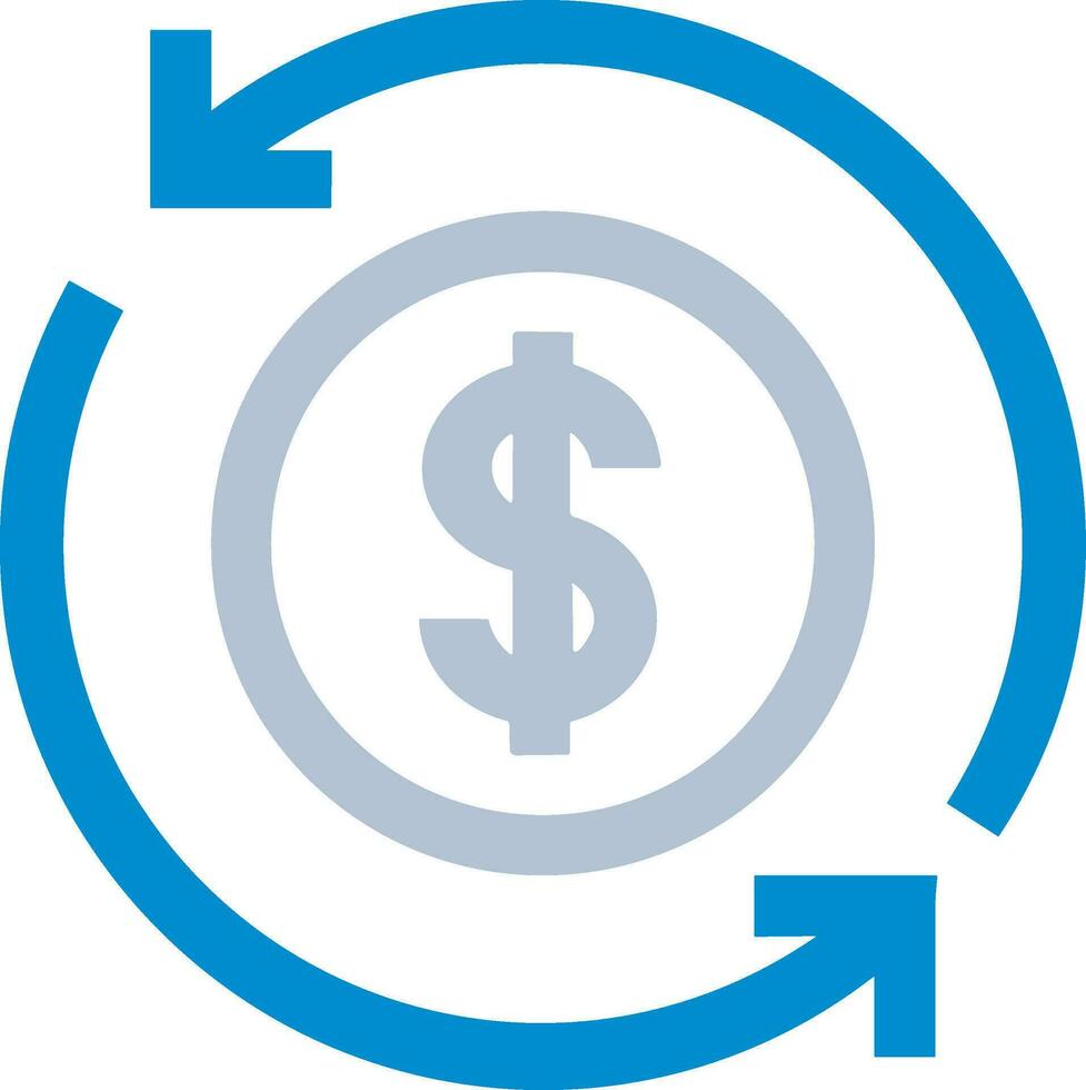 Money exchange payment icon symbol vector image. Illustration of the dollar currency coin graphic design image