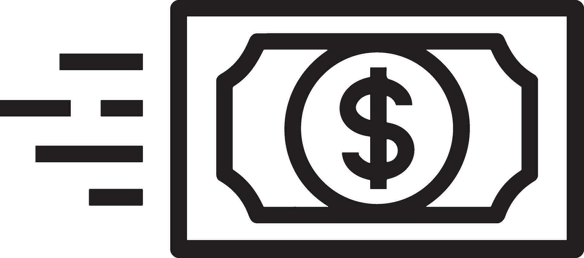 Money exchange payment icon symbol vector image. Illustration of the dollar currency coin graphic design image