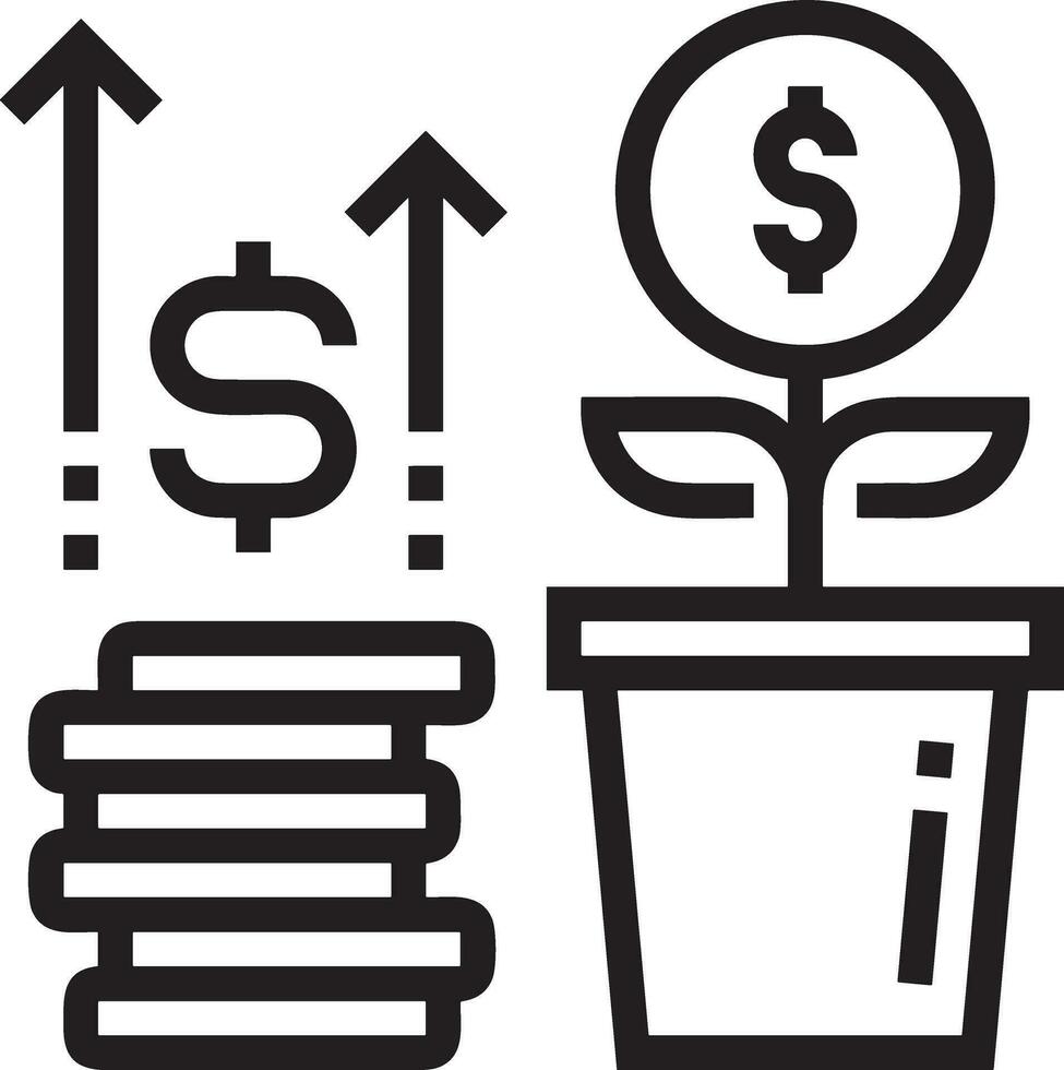 Money exchange payment icon symbol vector image. Illustration of the dollar currency coin graphic design image