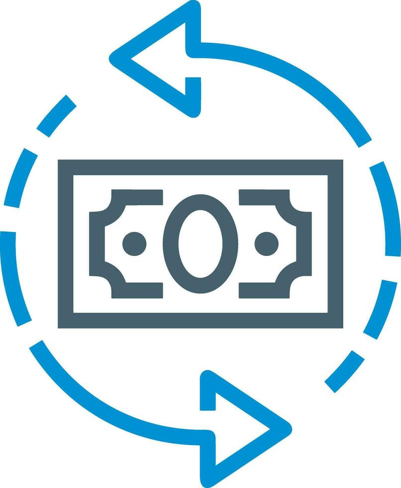 Money exchange payment icon symbol vector image. Illustration of the dollar currency coin graphic design image