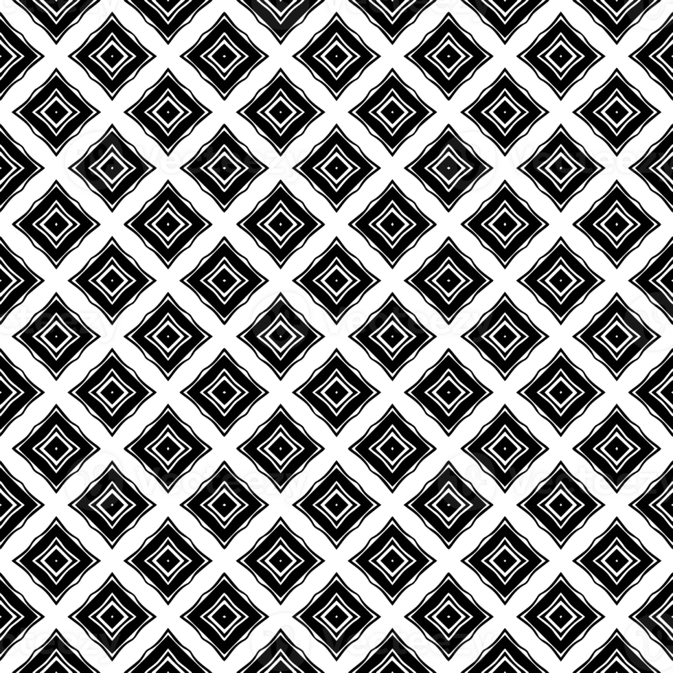 Black seamless abstract pattern. Overlay for background and backdrop. Ornamental design. PNG graphic illustration with transparent background.