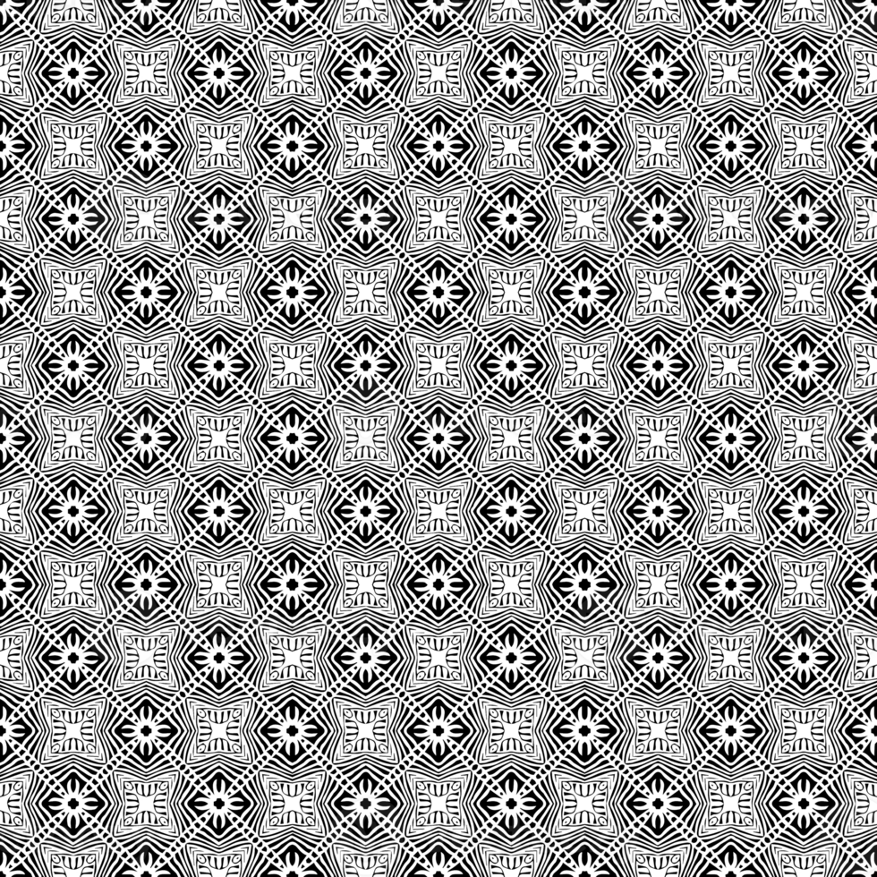 Black seamless abstract pattern. Overlay for background and backdrop. Ornamental design. PNG graphic illustration with transparent background.