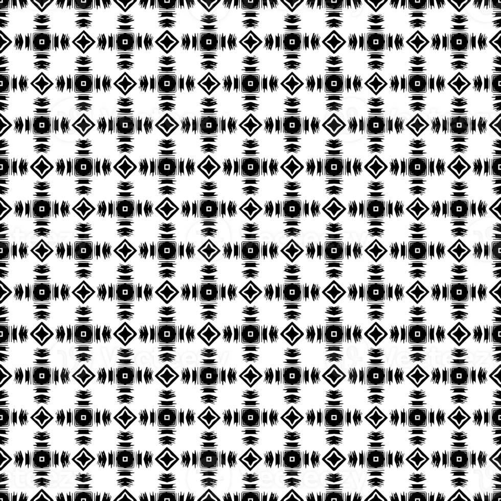 Black seamless abstract pattern. Overlay for background and backdrop. Ornamental design. PNG graphic illustration with transparent background.